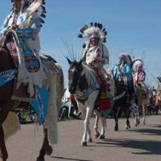 Crow Fair Parade