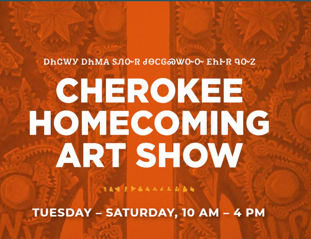 2026 Cherokee Homecoming Art Show search image