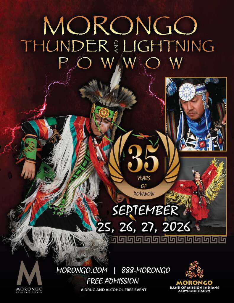 Morongo Thunder & Lightning Powwow search image